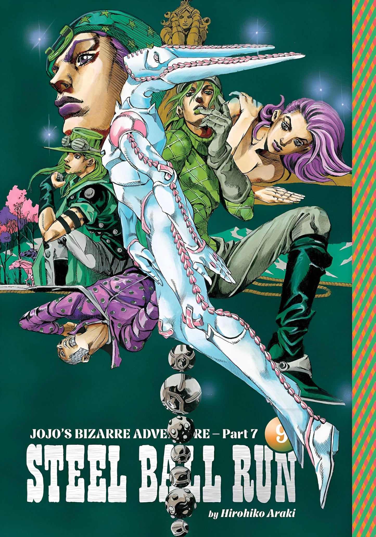 JoJo's Bizarre Adventure: Part 7 - Steel Ball Run Vol. 9